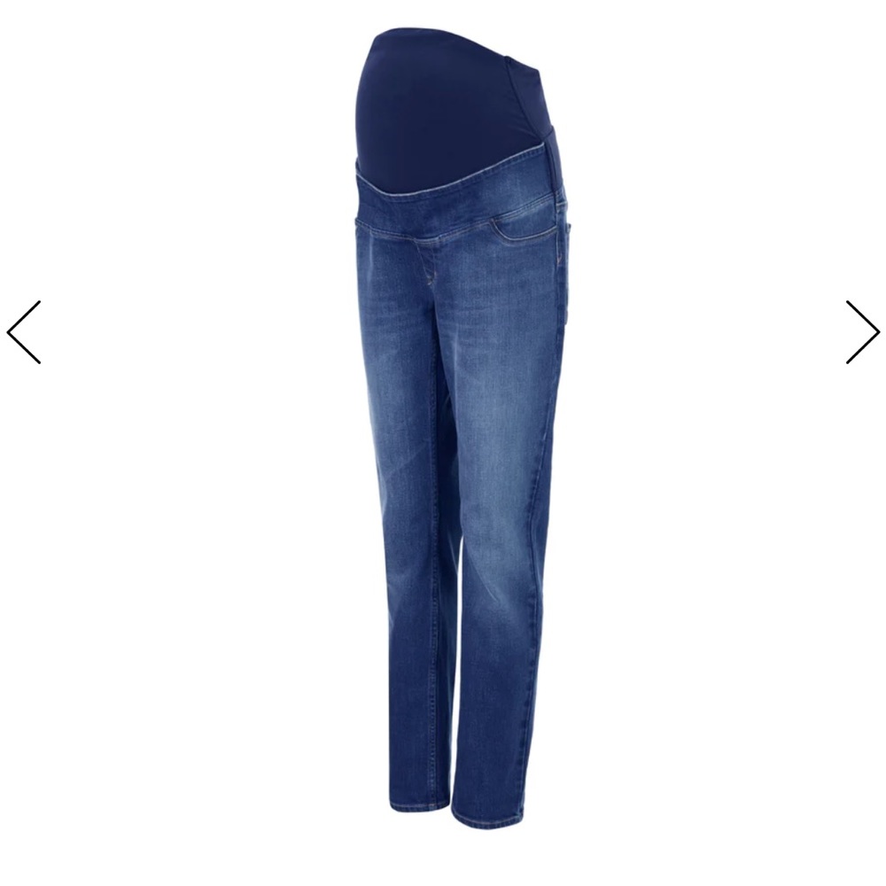 Isabella Oliver Over the bump Organic Maternity Boyfriend Jeans